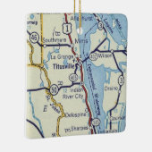 タイツビルFLヴィンテージマップ セラミックオーナメント (右)