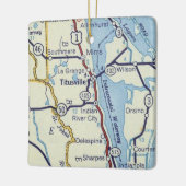 タイツビルFLヴィンテージマップ セラミックオーナメント (左)