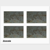 タイツリーグラフィティ 長方形シール (シート)