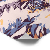 タイデンネナショナルパークカナダ旅行ヴィンテージ ポスター (角)