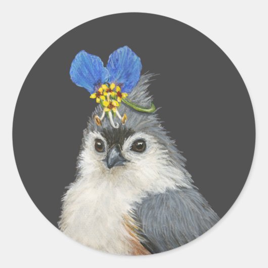 タイトマウスのシール ラウンドシール (正面)