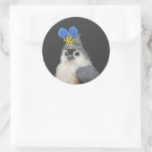 タイトマウスのシール ラウンドシール (バッグ)