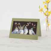 タイトマウスカード カード (黄色い花)