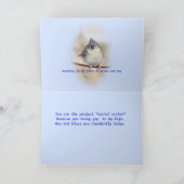 タイトマウスカード – シークレットシスターまたは大事な行事 カード (内部)