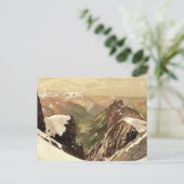 タイトリス、アルプスの眺め、ベルネーゼのオーバーランド、スイス ポストカード (スタンド正面)