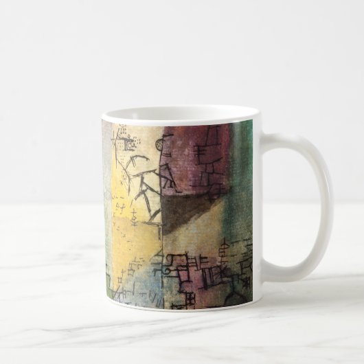タイトルなし2 by Paul Klee, Art抽象芸術 コーヒーマグカップ (右)