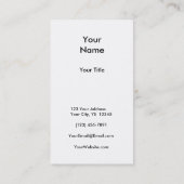 タイトルを付けられる: メッセージ-海のスケッチの芸術のボトル 名刺 (裏面)