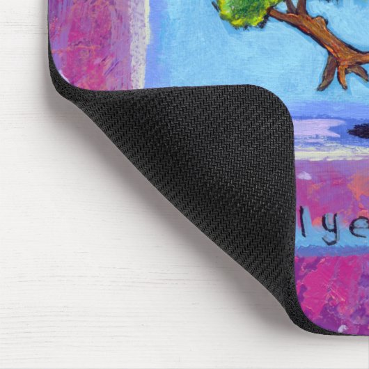 タイトルを付けられる: 小さい芸術#597 -木。 フライヤ。 芸術 マウスパッド (コーナー)