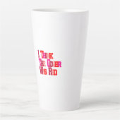 タイトルを思い出せないが… カフェラテマグ (正面)