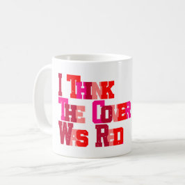 タイトルを思い出せないが… コーヒーマグカップ