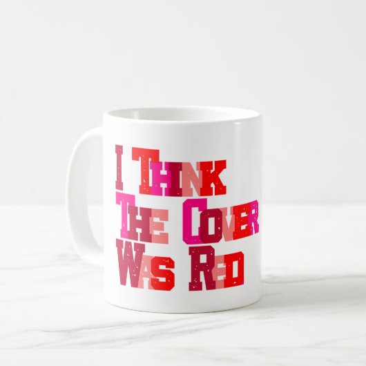 タイトルを思い出せないが… コーヒーマグカップ (正面左)