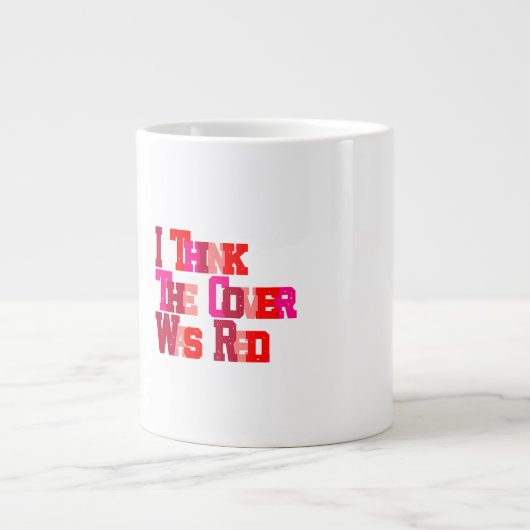 タイトルを思い出せないが… ジャンボコーヒーマグカップ (正面)