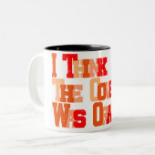 タイトルを思い出せないが… ツートーンマグカップ (正面左)