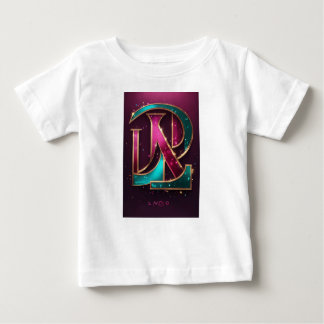 タイトルスタイリッシュ: "LD"モノグラムベビーTシャツ – Tシャツ