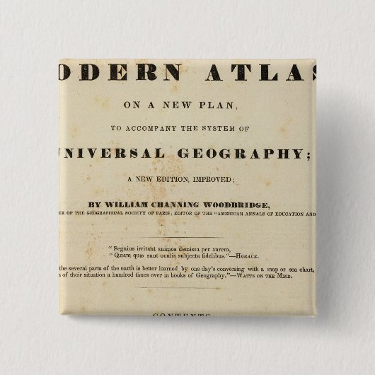 タイトルページアトモダンラス 缶バッジ (正面)