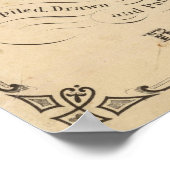 タイトルページアラメダ郡の地図 ポスター (角)