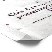 タイトルページ'レカラクテレスデテオフラステ ポスター (角)