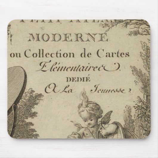 タイトルページ(小モダン型) マウスパッド (正面)