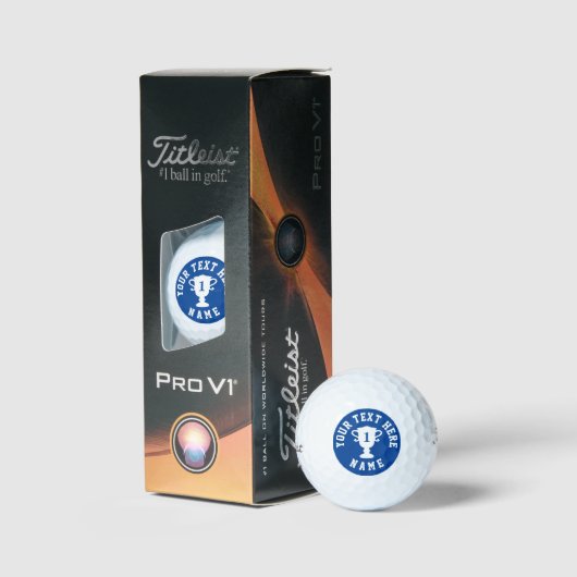 タイトルリストPro V1ゴルフボパーソナライズされたール名 ゴルフボール (パッケージング)