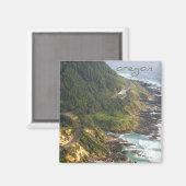 タイトル付きオレゴン磁石 マグネット (正面/裏面)