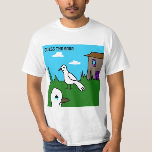 タイトル曲当てTシャツ When Doves Cry Tシャツ (正面)