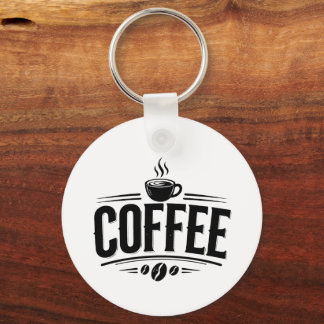 タイトル: コーヒー好きのためのヴィンテージコーヒーキーチェーン – 楽しい キーホルダー