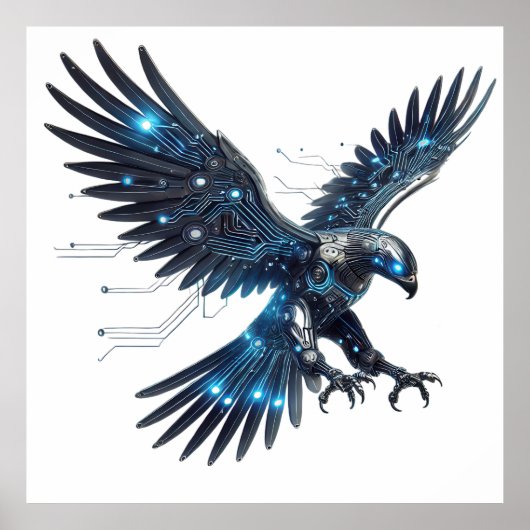タイトル:サイバネティック・イーグル ポスター (正面)