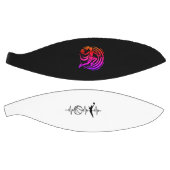 タイトル：ダイナミックな女性バスケットボールシルエットロゴ バスケットボール (パネル)