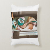 タイトル： 「ドリーミー心地よい枕」説明： Tran アクセントクッション (正面(垂直))