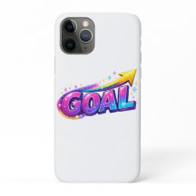 タイトル ビブラントGOALスマホケース - 輝く成功とG