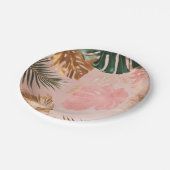 タイトル：ヴィンテージトロピカルエレガンス紙プレート ペーパープレート (アングル)