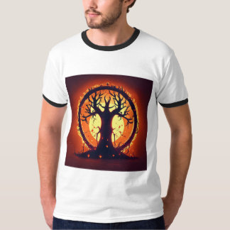 タイトル：「威厳のあるドラゴンTシャツ」デスクリー Tシャツ