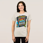 タイトル: "家族の冒険クルー – 一致する旅行T- トライブレンドTシャツ (正面全面)