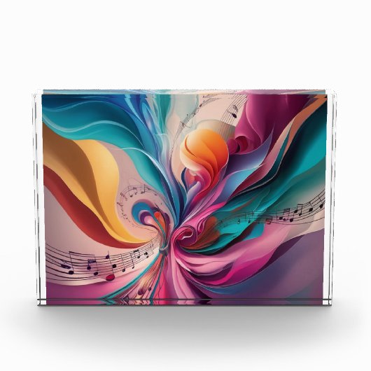 タイトル： ✨抽象芸術の世界に飛び込む叙情的A フォトブロック (正面)