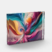 タイトル： ✨抽象芸術の世界に飛び込む叙情的A フォトブロック (左)