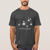 タイトル-暗いTシャツのPleiades Tシャツ (正面)