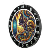 タイトル:波ライダーのゴールデン・エスケープ ダーツボード (正面右)