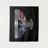 タイトル：第101空挺師団「サー誇りを持ったを持つこと」 タペストリー (正面)