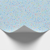 タイトル:紙吹雪お祝いの折り返し紙 ラッピングペーパー (角)