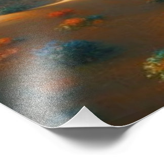 タイトル： 🎨素晴らし鳥とユリ砂漠 フォトプリント           