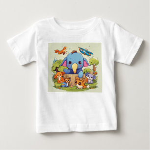 タイトル、説明、および ベビーTシャツ