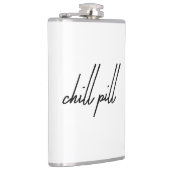 タイトル： "Chill Pill - Drink, , リラックスRepeat Flask" フラスク (右)