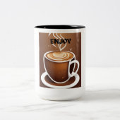 タイトル： "Expreved Impresents: Elevate Your Sip with ツートーンマグカップ (中央)