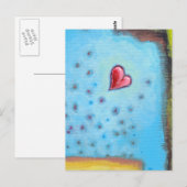 タイトル： (In Motion)フォーカス – 愛を目指す。 ポストカード (正面/裏面)