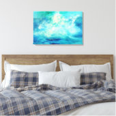 タイトル：「marina grande」イタリアン作家 キャンバスプリント (インサイチュ (寝室))