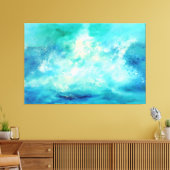 タイトル：「marina grande」イタリアン作家 キャンバスプリント (インサイチュ (リビング))