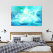 タイトル：「marina grande」イタリアン作家 キャンバスプリント (インサイチュ (寝室))