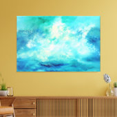 タイトル：「marina grande」イタリアン作家 キャンバスプリント (インサイチュ (リビング))