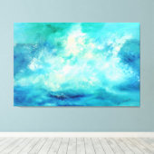 タイトル：「marina grande」イタリアン作家 キャンバスプリント (インサイチュ (ウッドフロア))