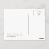 タイトル： Tiny Art #597 - Tree.フライヤー.アート ポストカード (裏面)